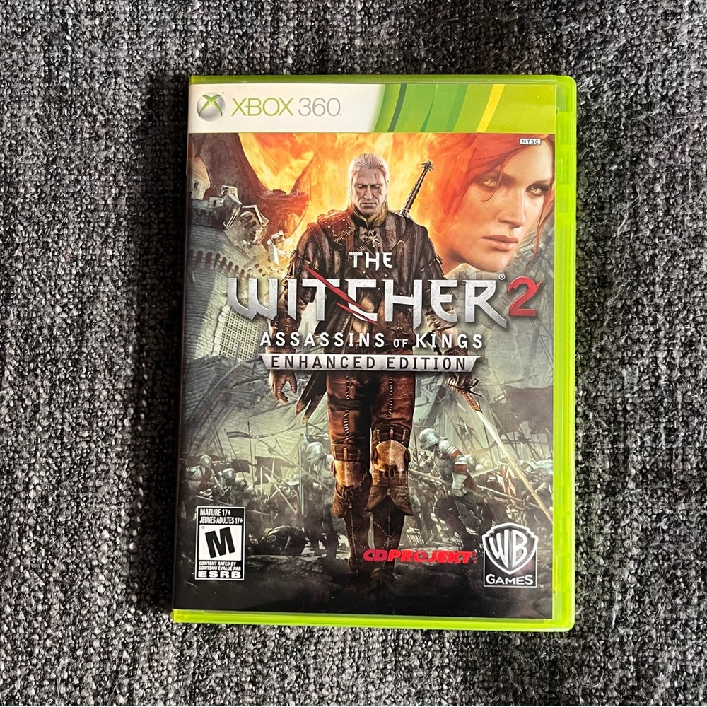 The Witcher 2: Assassins of Kings Enhanced Edition Xbox 360 Game Complete